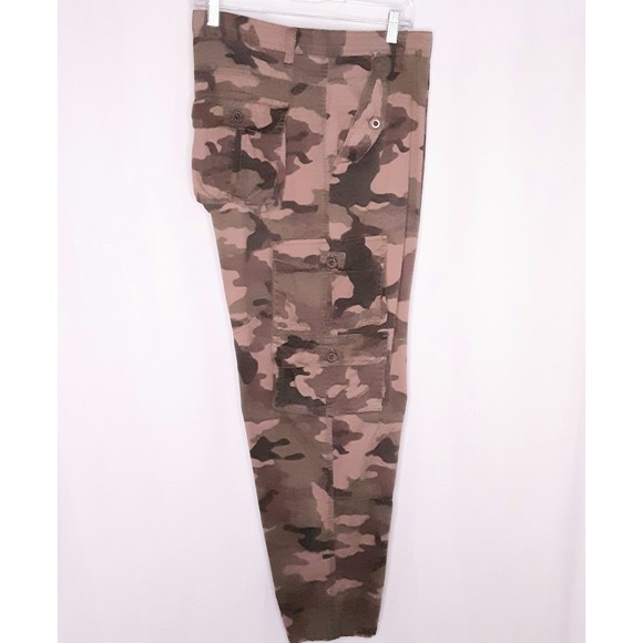 PJ Mark Vintage 1994 Camo Cargo Pants Size W44xL32 - Picture 4 of 13
